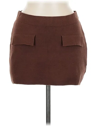 Pre-owned Urban Outfitters Casual Skirt In Brown