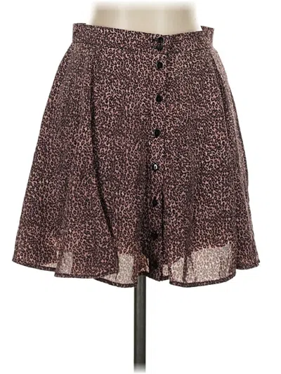 Pre-owned Urban Outfitters Casual Skirt In Brown