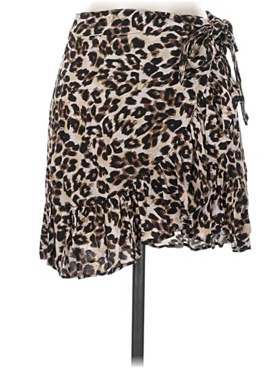 Pre-owned Urban Outfitters Casual Skirt In Brown