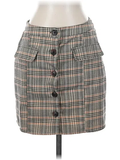 Pre-owned Urban Outfitters Casual Skirt In Gray