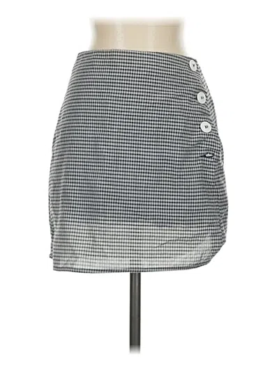 Pre-owned Urban Outfitters Casual Skirt In Gray