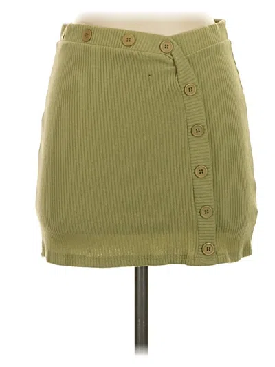 Urban Outfitters Casual Skirt In Green