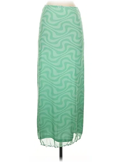 Pre-owned Urban Outfitters Casual Skirt In Green