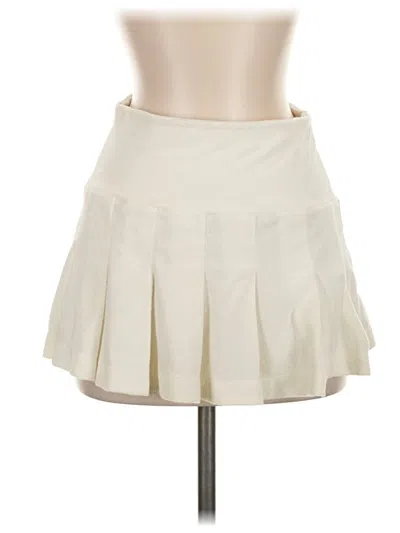 Pre-owned Urban Outfitters Casual Skirt In Ivory