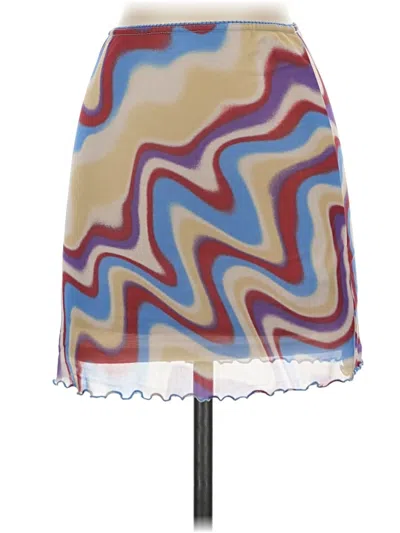 Pre-owned Urban Outfitters Casual Skirt In Ivory