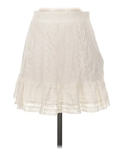Pre-owned Urban Outfitters Casual Skirt In Ivory