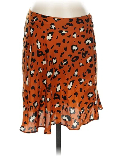 Pre-owned Urban Outfitters Casual Skirt In Orange