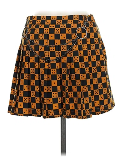 Pre-owned Urban Outfitters Casual Skirt In Orange