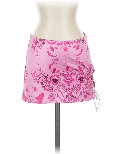 Pre-owned Urban Outfitters Casual Skirt In Pink