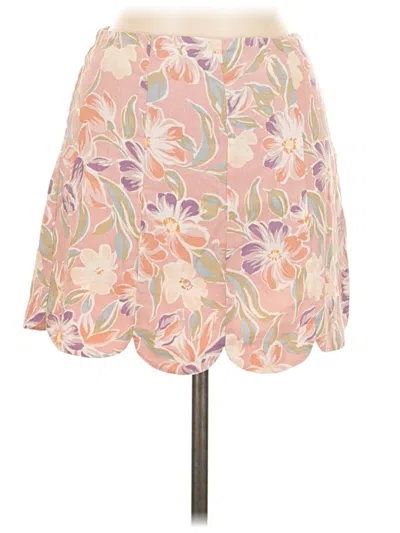 Pre-owned Urban Outfitters Casual Skirt In Pink