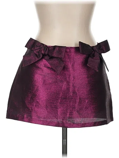 Pre-owned Urban Outfitters Casual Skirt In Purple