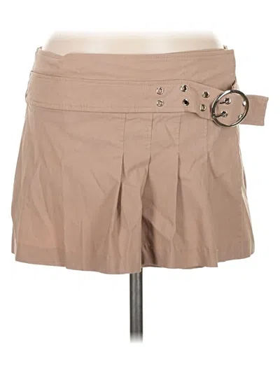 Pre-owned Urban Outfitters Casual Skirt In Tan