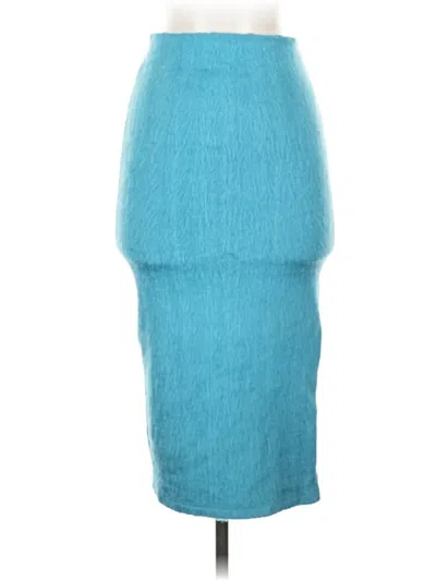 Pre-owned Urban Outfitters Casual Skirt In Teal