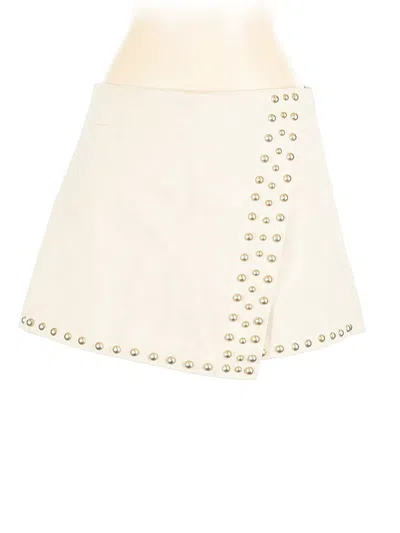 Pre-owned Urban Outfitters Casual Skirt In White