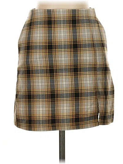 Pre-owned Urban Outfitters Casual Skirt In Yellow