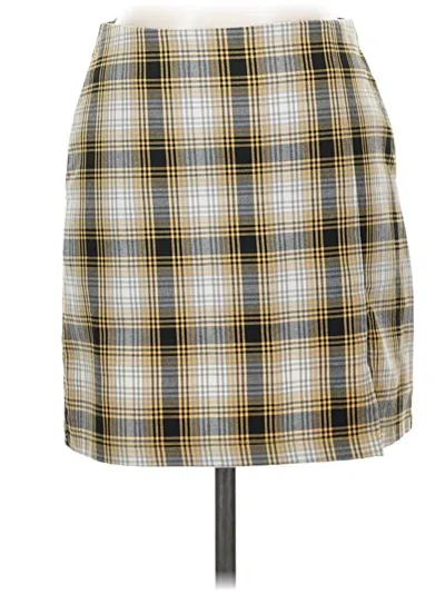 Pre-owned Urban Outfitters Casual Skirt In Yellow