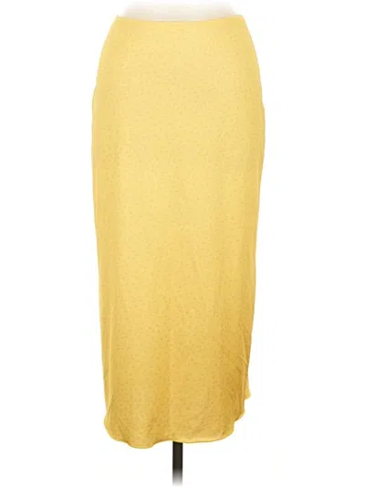 Pre-owned Urban Outfitters Casual Skirt In Yellow