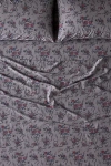 Urban Outfitters Catlyn Floral Patterned Sheet Set In Charcoal At  In Gray