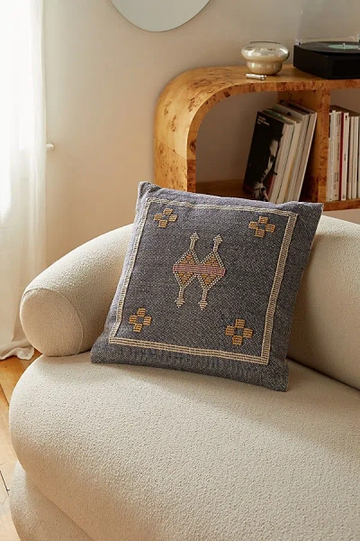 Urban Outfitters Cedar Medallion Throw Pillow In Sky