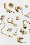 Urban Outfitters Celeste Post And Hoop Earring Set In Gold, Women's At