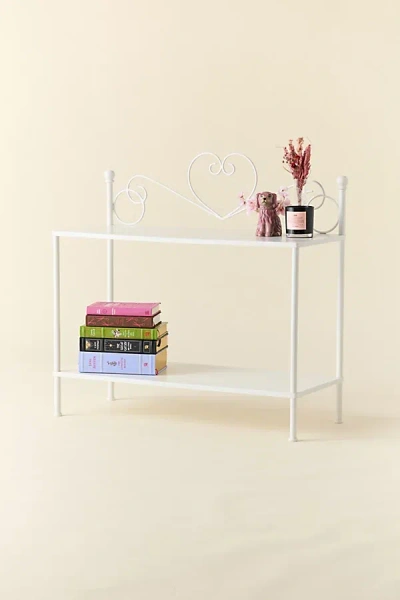 Urban Outfitters Celeste Small Iron Storage Shelf In White At