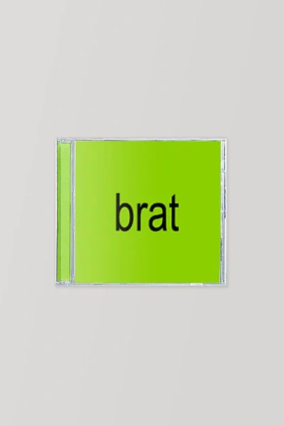 Urban Outfitters Charli Xcx - Brat Cd In Silver At