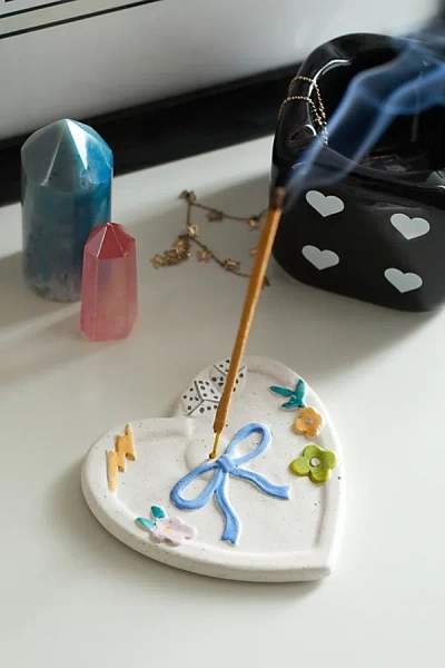 Urban Outfitters Charmed Incense Holder In White At