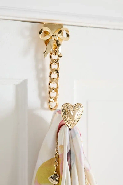 Urban Outfitters Charmed Over-the-door Hook In Gold At