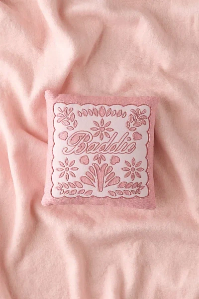 Urban Outfitters Cheeky Doily Throw Pillow In Baddie At  In Pink