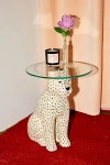 Urban Outfitters Cheetah Side Table In White At  In Neutral