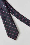 Urban Outfitters Cherry Print Neck Tie In Cherry Print, Men's At  In Black