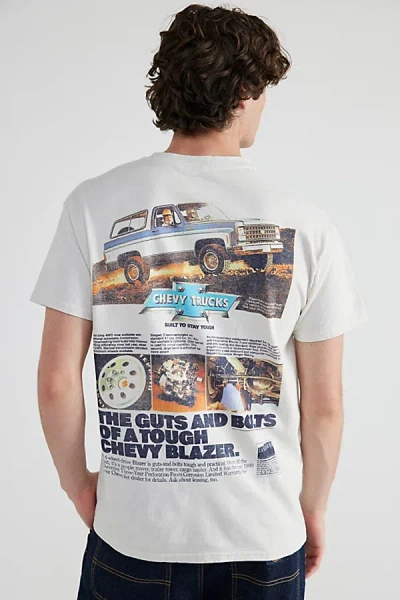 Urban Outfitters Chevy Blazer Vintage Ad Tee In White, Men's At