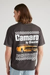 Urban Outfitters Chevy Camaro Cropped Tee In Black, Men's At