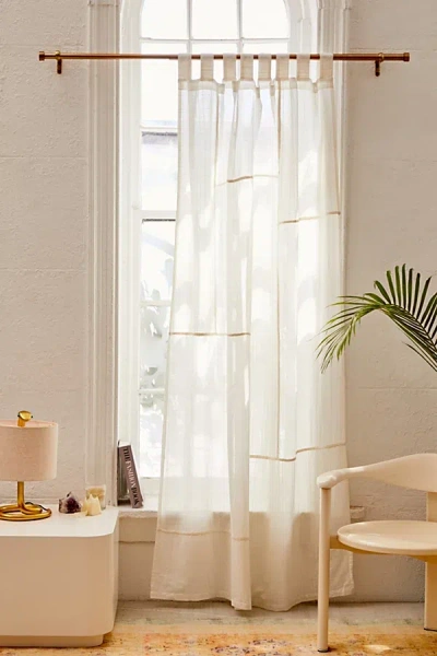 Urban Outfitters Chloe Patchwork Gauze Curtain Panel