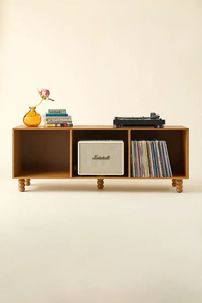 Urban Outfitters Clara Low Media Storage Console In Natural At  In Brown