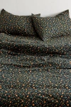 Urban Outfitters Clarissa Floral Vine Duvet Set In Black At