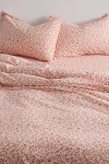 Urban Outfitters Clarissa Floral Vine Duvet Set In Pink At