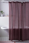 Urban Outfitters Clarissa Vine Floral Shower Curtain In Black At