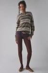 Urban Outfitters Classic Opaque Fashion Tights In Brown, Women's At  In Brown