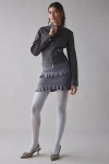 Urban Outfitters Classic Opaque Fashion Tights In Light Blue, Women's At
