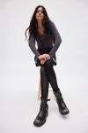 Urban Outfitters Classic Opaque Tights In Black, Women's At  In Black