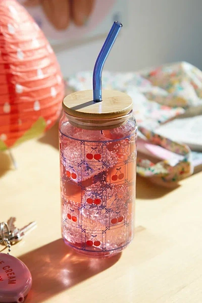 Urban Outfitters Classic To-go Tumbler In Cherry Tile At