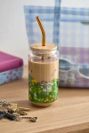 Urban Outfitters Classic To-go Tumbler In Floral At  In Transparent