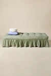 Urban Outfitters Cleo Ruffle Skirt Rohini Daybed Cushion In Olive At