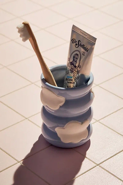 Urban Outfitters Cloud Toothbrush Holder In Sky