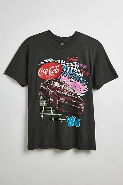 Urban Outfitters Coca Cola Racing '86 Tee In Black, Men's At