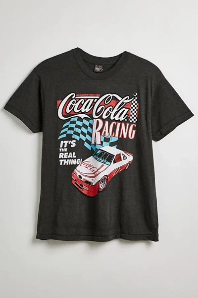 Urban Outfitters Coca Cola Racing Flag Tee In Black, Men's At