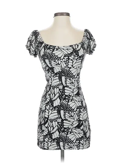 Pre-owned Urban Outfitters Cocktail Dress In Black