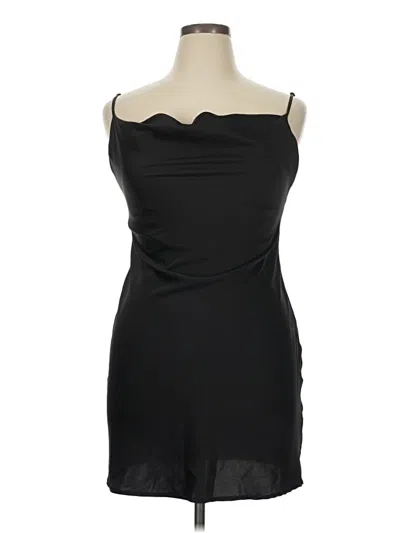Pre-owned Urban Outfitters Cocktail Dress In Black