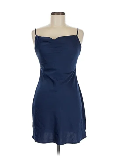 Pre-owned Urban Outfitters Cocktail Dress In Blue